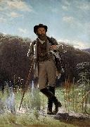 Ivan Nikolaevich Kramskoi Portrait of the painter Ivan Shishkin oil painting on canvas